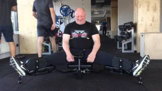 Тренажер для растяжки на шпагат Станок для шпагат Galafit Megasplit GA777