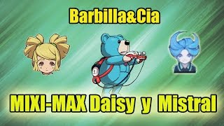Mixi-max Inazuma Eleven Go Chrono Stone #138 Daisy y Mistral / Mistral y Daisy