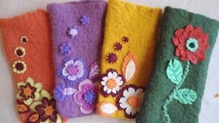 Оригинальные чехлы для телефонов из шерсти. Фото красивых чехлов из шерсти