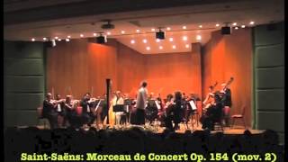 Harp Concerto: Saint-Saëns: Morceau de concert op. 154 (Mov. 2) Floraleda Sacchi