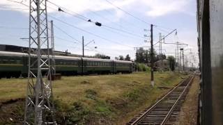 ЭР9ПК-139 прибытие на ст. Павелец-1-Тульский МЖД