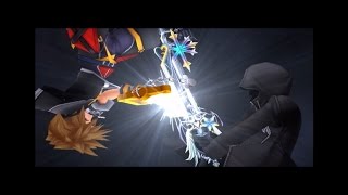 キングダムハーツ2.5 (KH2FM) ロクサス戦 (Lv1/ストーリー/ノーダメ)