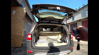 Tailgate Module (v2.4) Installation on Volvo XC70/V70 with electromechanical drive.