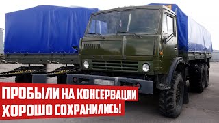 Как выглядят грузовики с консервации? Урал 4320, ЗИЛ 133 ГЯ, КамАЗ 43105, ЗИЛ 131
