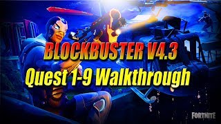 Fortnite- Blockbuster Event Part Two- Quest 1-9 Walkthrough