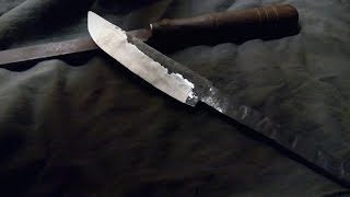 Как сделать нож из напильника