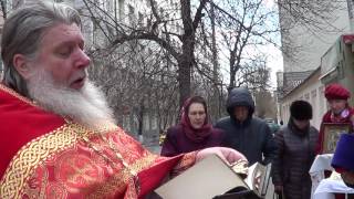 20.04.2017. Крестный ход в Четверг Светлой Седмицы. Храм в Бутырской слободе.