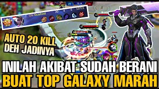 INILAH AKIBAT SUDAH BUAT MARAH TOP GALAXY ALUCARD!! 20 KILL KAN JADINYA !! - Mobile Legends