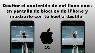 Mejor configuración de Notificaciones en iPhone (Privacidad en iOS)