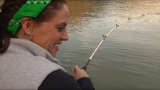 Early Spring Striper Fishing on Lake Cumberland
