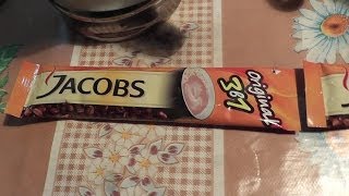 Обзор,дегустация,кофе Jacobs 3 в 1,оригинал.