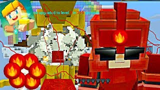 Blockman GO - Bed Wars: NEW UPDATE - FLAME Bomb, Wall, Tower in the Minecraft Mode