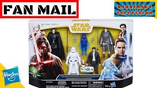 STAR WARS FAN MAIL FORCE LINK 2 0 THE LAST JEDI FIGURE 5 PACK ACTION FIGURES EXCLUSIVE FROM THE UK