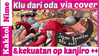 Klu pengkhianat dari oda lewat Cover dan Kekuatan OP kanjuro [TEORI ONE PIECE]