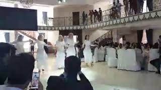 Russian Girls Dance at Welcome Party,  Selfie Group l 0303-0012920
