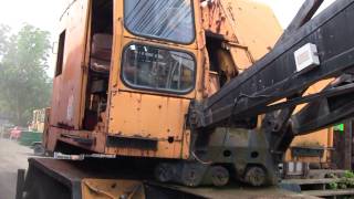 BE 22-B transit crane in operation (HD) - 8/8/09