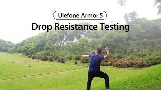 World's First Notch Screen Rugged Phone Ulefone Armor 5 Drop Resistance Testing