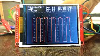 Простой осциллограф на Arduino Nano (Uno) + TLC5540 + TFT-дисплей SPI 320×240