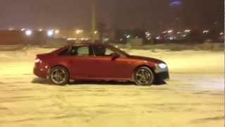 Audi A4 B8 FL 2.0 TFSI S-Tronic Quattro "Парковка! Parking! Пятаки!" Drift Video