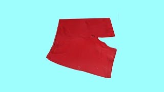 Aula #304 DIY: MODELANDO BERMUDA DE MALHA COM MOLDE DE CALÇA PLANO