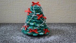 "Новогодняя елочка крючком" (Christmas tree crochet)