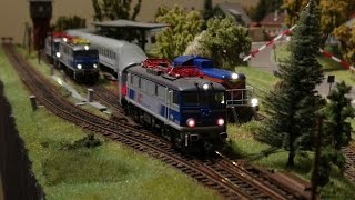 Pociągi PKP Intercity - manewry, jazda, trzy siódemki i stonka
