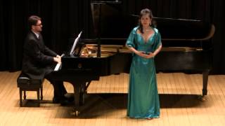 Wanzhe Zhang sings "Vaghissima Sembianza" by Stefano Donaudy