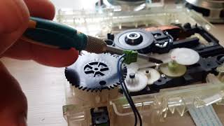 Ремонт CD привода Panasonic RX-ES29 часть 1