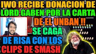 IWO RECIBE DONACION DE GABE NEWELL POR LA CARTA DEL UNBAN | SE CAGA DE RISA CON SMASH | DOTA 2