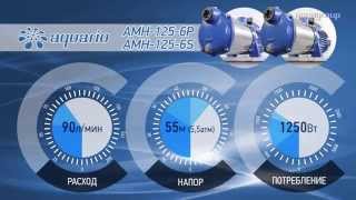 Обзор поверхностных насосов Акварио (Aquario) серии AMH