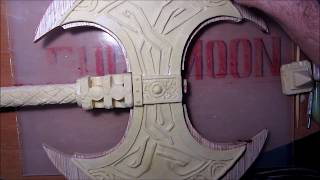 Как сделать топор гнома из пластика.Часть 2.How to make the axe of dworf out of plastic.Part 2
