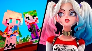 ДЕТИ И ХАРЛИ КВИНН ДЖОКЕР В МАЙНКРАФТ! КТО ТВОЯ СЕМЬЯ В МАЙНКРАФТЕ!