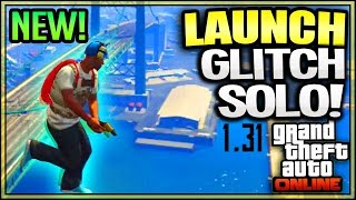 GTA 5 Online: *SOLO* ''LAUNCH ANIMATION'' Patch 1.27/1.31 (GTA 5 Funny Glitches 1.31)