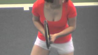 Tits plays tennis / Сиськи играют в теннис