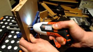 Black and Decker Gyro Electric Screw Driver Review