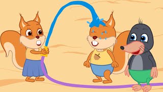 Famille d'Écureuil - Fontaine Pour Frère Vidéos Animé 2020 en Français 13+