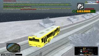 КРИМИНАЛЬНАЯ РОССИЯ GreenTech RolePlaY. Я ВОДИЛА АВТОБУСА.
