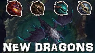 NEW ELEMENTAL DRAGONS ! PBE Mid Season Update Patch 6.9 German Deutsch
