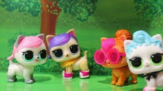 LOL Pets Brincando Na Casinha de Boneca Konggi Rabbit Unboxing e Review -Brinquedonovelinhas