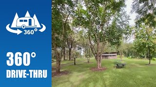Camping at Kahua Kuou Campground in Ho'omaluhia Botanical Gardens - 360° Drive-thru