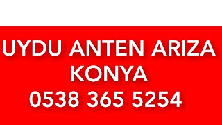 Çanak Anten Arızası Tamiri Servisi 0332 255 43 84 Konya Selçuklu Meram Karatay