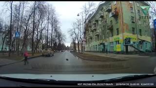 В Перми женщина-водитель сбила на пешеходном переходе девочку