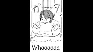 【weight gain comic】Fatspread-chan002 [ eng ]