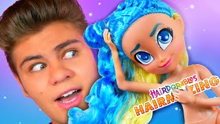 HAIRMAZING против ЛОЛ? Модель Noah #Hairdorables большие ?