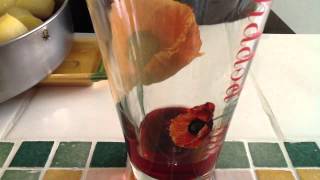 Faire un afterglow - Coktail sans alcool