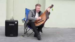 "Ніч яка місячна, зоряна, ясная" кобзарь/бандура, Одесса / Ukrainian folk music
