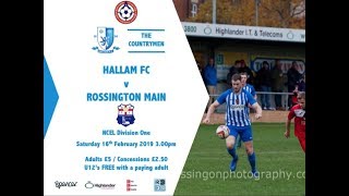 Hallam FC v Rossington Main