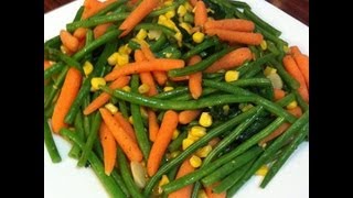 Fiesta de verduras - Comida sana vegetariana - La receta de la abuelita