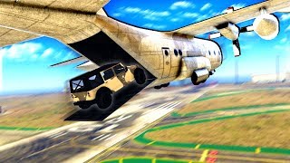 Incredible Cargo Plane Escape after Stealing $2,000,000 from the Military in GTA 5!
