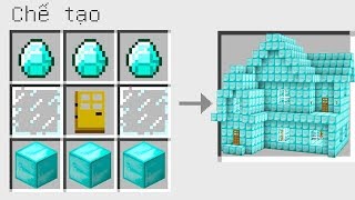CÁCH XÂY NHÀ KIM CƯƠNG *VIP NHẤT* TRONG MINECRAFT !!! ft Mèo Simmy - MINECRAFT VIỆT NAM